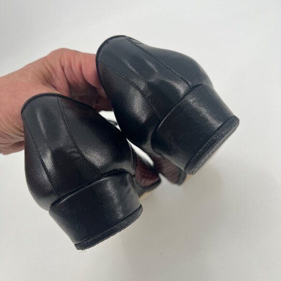 Suipacha 256 Tango Professional Dance Shoes Leather Sole‎ Cap Toe Woven Size 9 - Picture 5 of 12